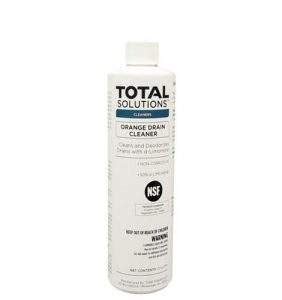 total solutions orange drain cleaner.